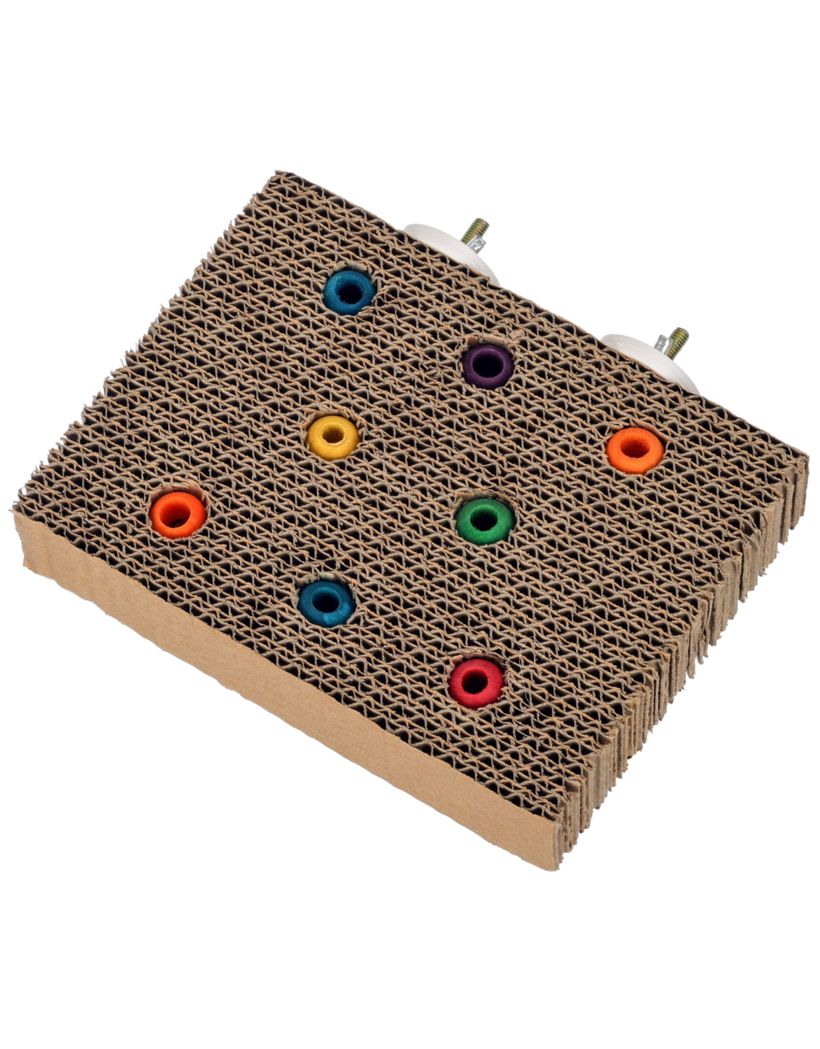 Cardboard Treat Block Medium from Super Bird Creations
