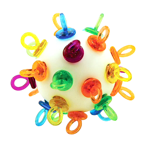 Paci Ball Foot Talon Bird Toy by Bonka Bird Toys