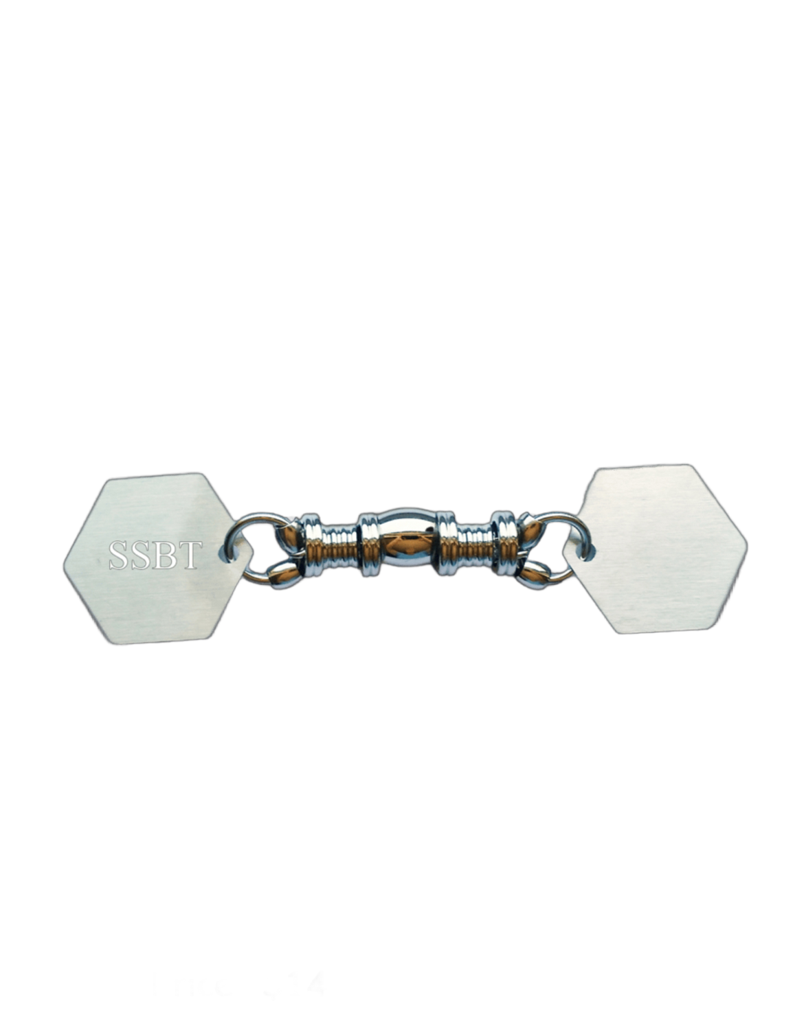 Hexi Foot Toy - Stainless Steel - Hand made in the USA