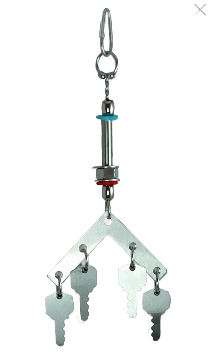 Keyed Alike - Stainless Steel - Hand made in the USA