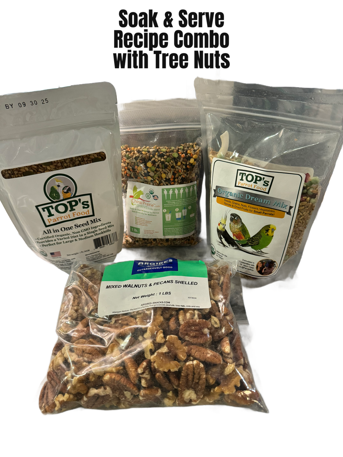 Soak &amp; Serve Recipe Combo with Tree Nuts