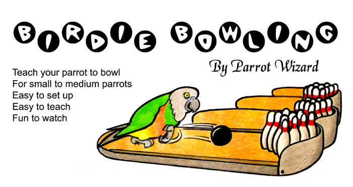Birdie Bowling by Parrot Wizard