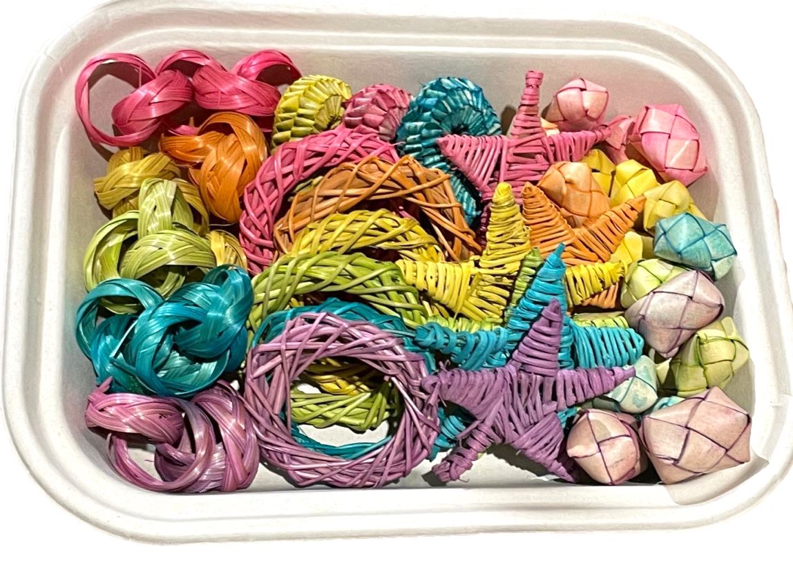 Rainbow Party Blissful Box with Reusable Foraging Tray by Feathered Addictions