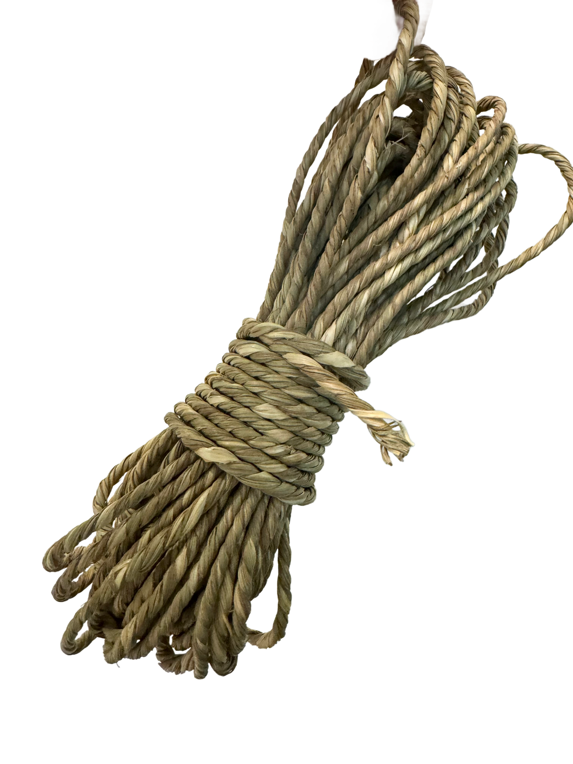 1/4” twisted seagrass rope - 33 Ft bundle