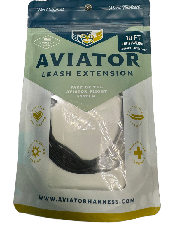 Aviator Leash Extension - 10 Feet Lightweight