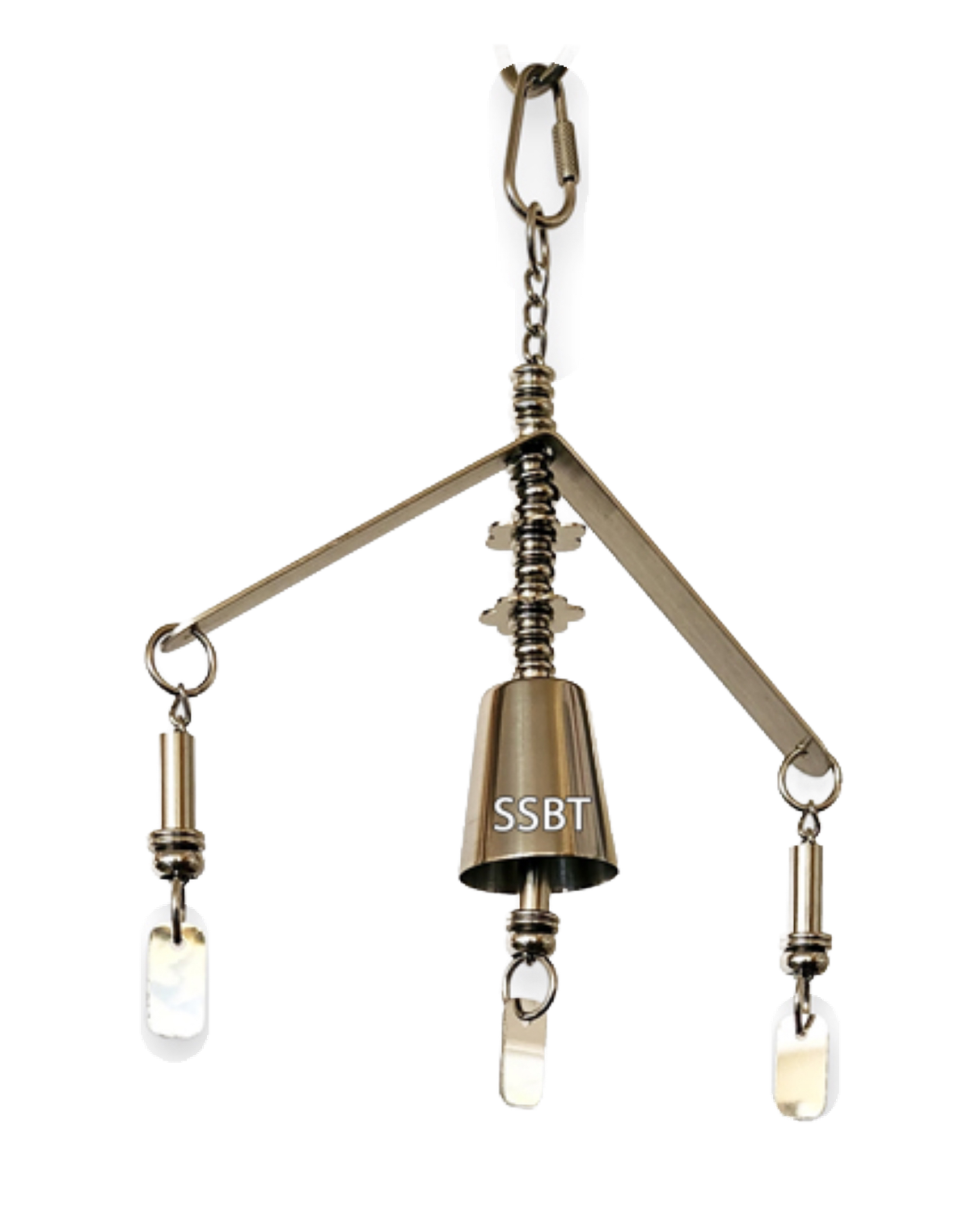Whirl Around - Small good for Small and Medium Birds - Stainless Steel - Hand made in the USA