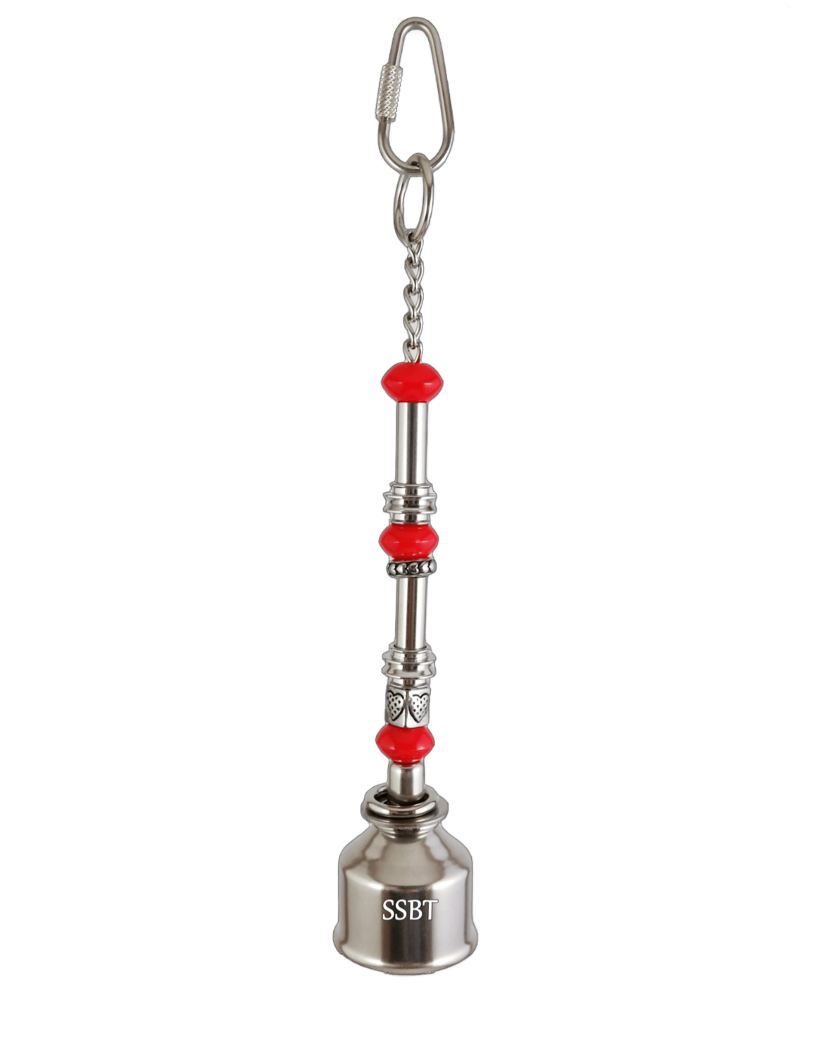 Ring my Heart - Stainless Steel Toy - Hand made in the USA