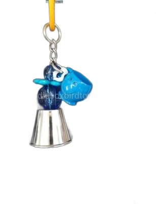 Safe Bell - Stainless Steel - Hand made in the USA by Birdie Box Bird Toys