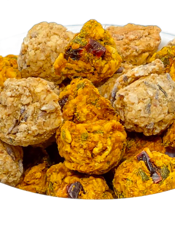 Calming Birdie Bites (Chamomile &amp; Lavender) 6 oz Large Pack by Finleys Exotic Treats