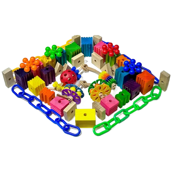 REFILL PACK for The Ultimate Refillable Play Station Swing - for Large and Extra Large Birds by Bite Me Birdie
