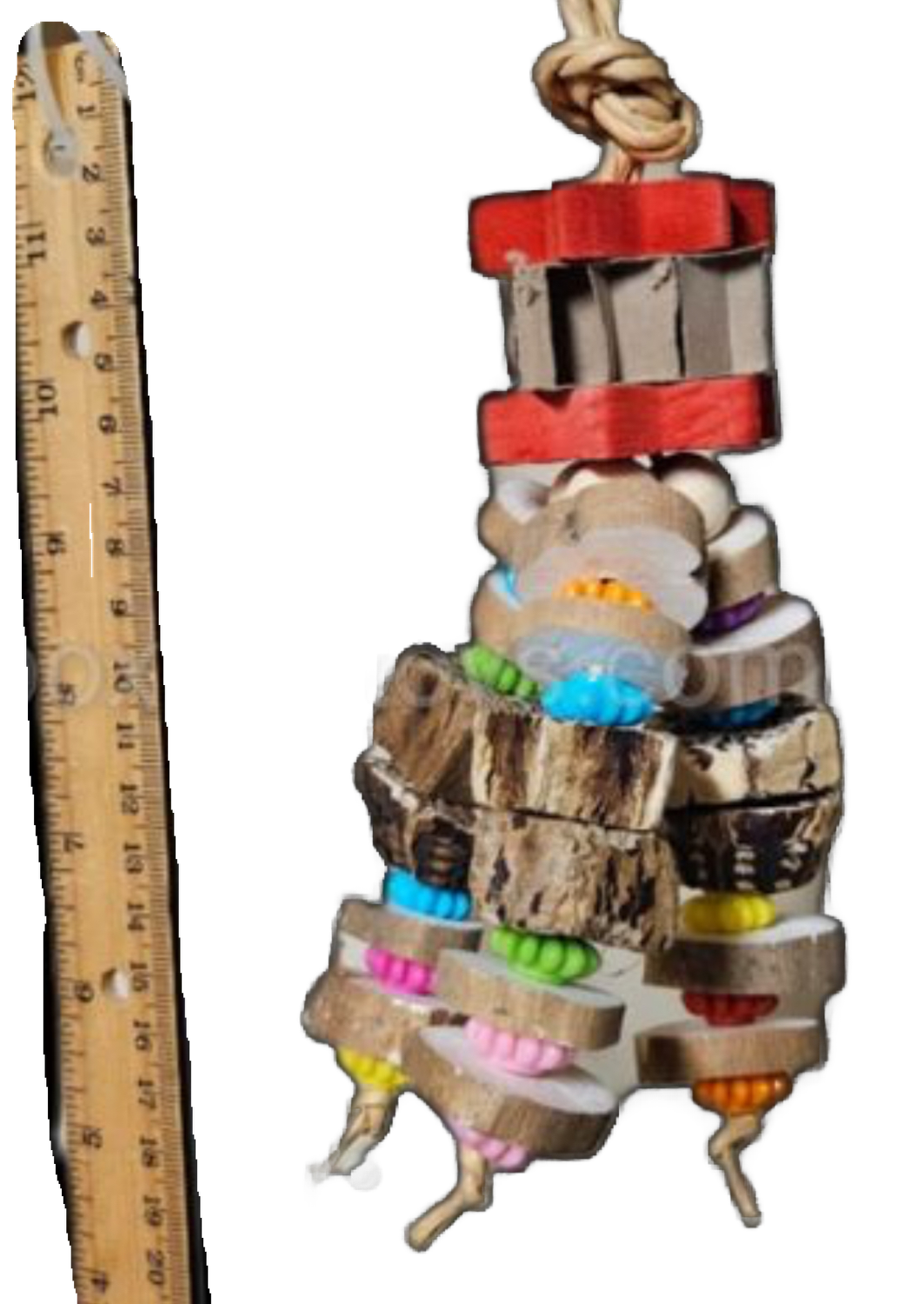 The Tri Chipper by Birdie Box Bird Toys