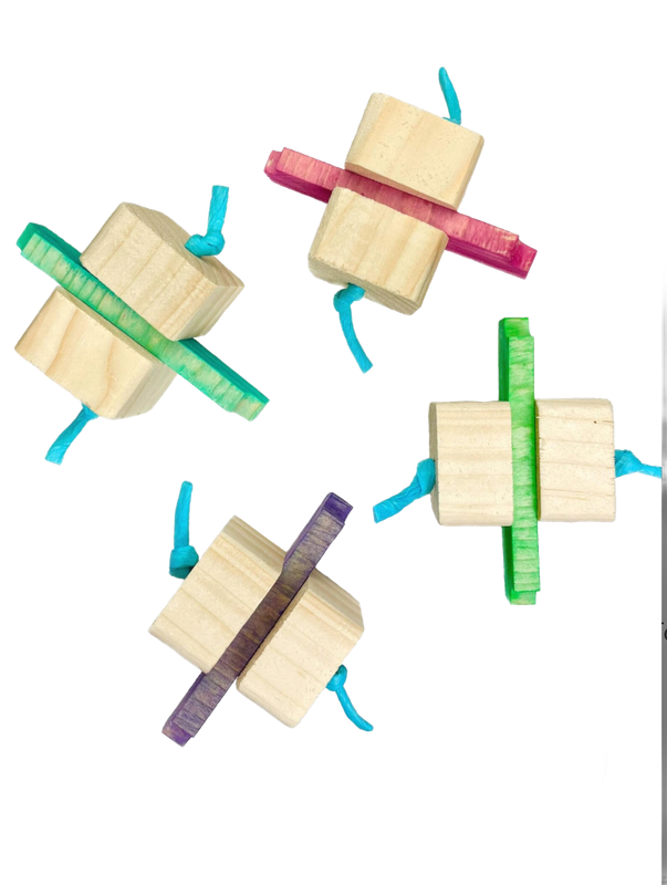 Pine Buddy Foot Toy by Pirate's Beak