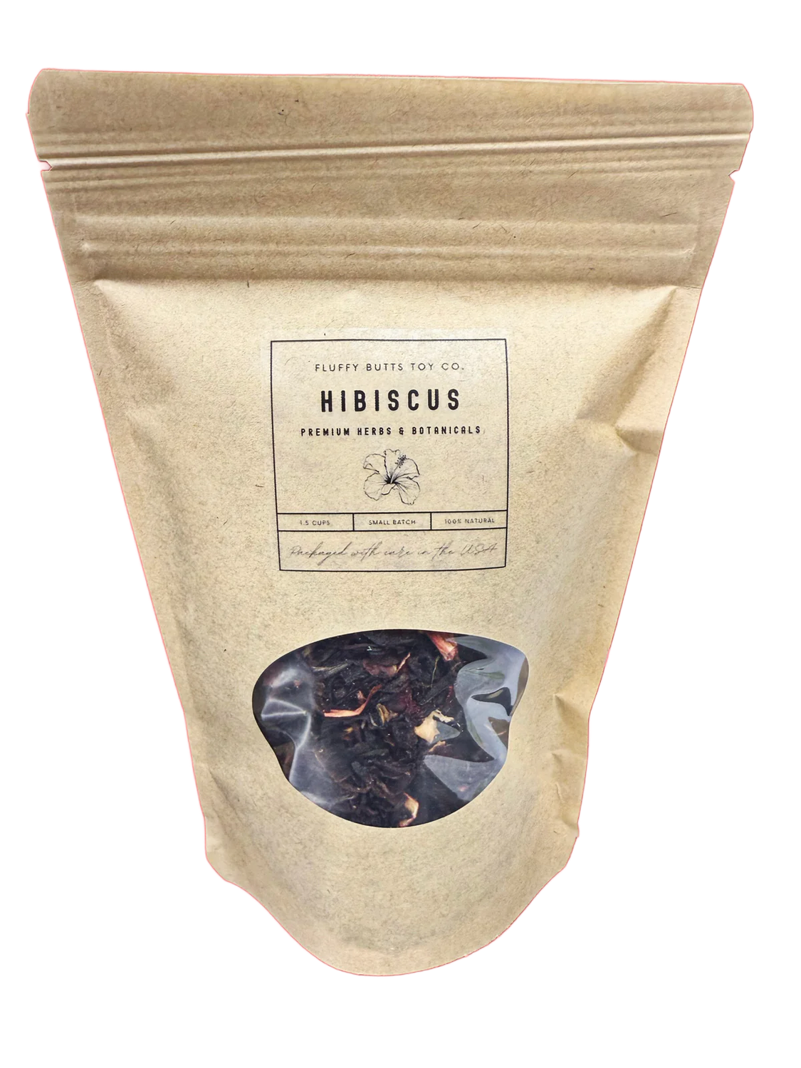 Dried Hibiscus 1.5 cups - by Bird Bites