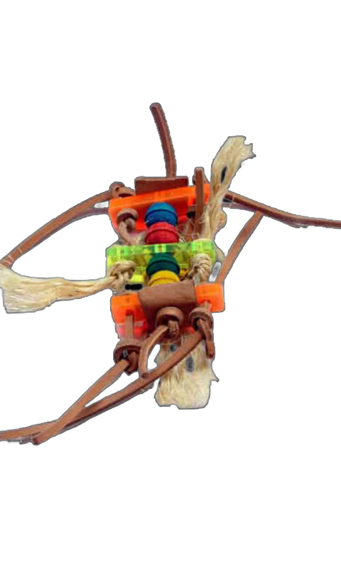 Zikri Foot Toy - by Fun Max Bird Toys