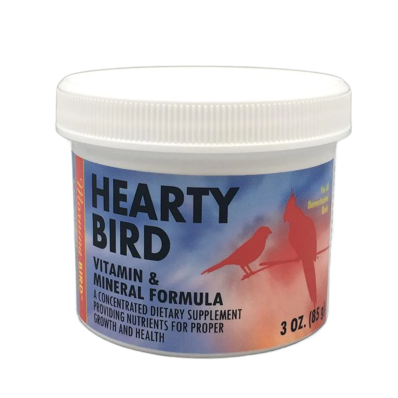 Hearty Bird Vitamin &amp; Mineral Supplement Formula 3 oz by Morning Bird Products
