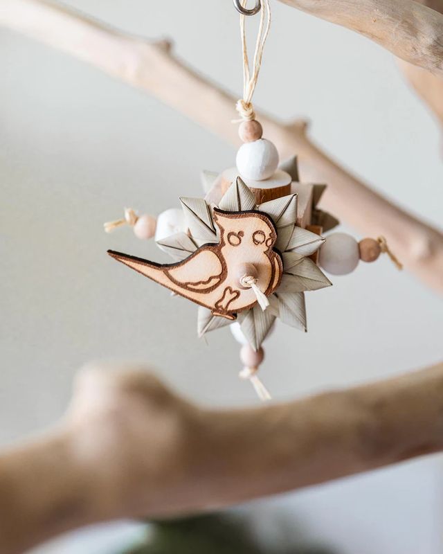 Little Tiel Hanging Toy - by Little Dinos