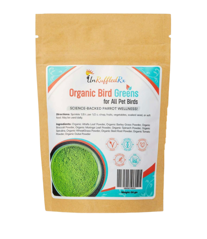 Bird Greens: The Ultimate Superfood Chop and Anti-Inflammatory Antioxidant - 2 oz / 56 gram by Unruffled Rx