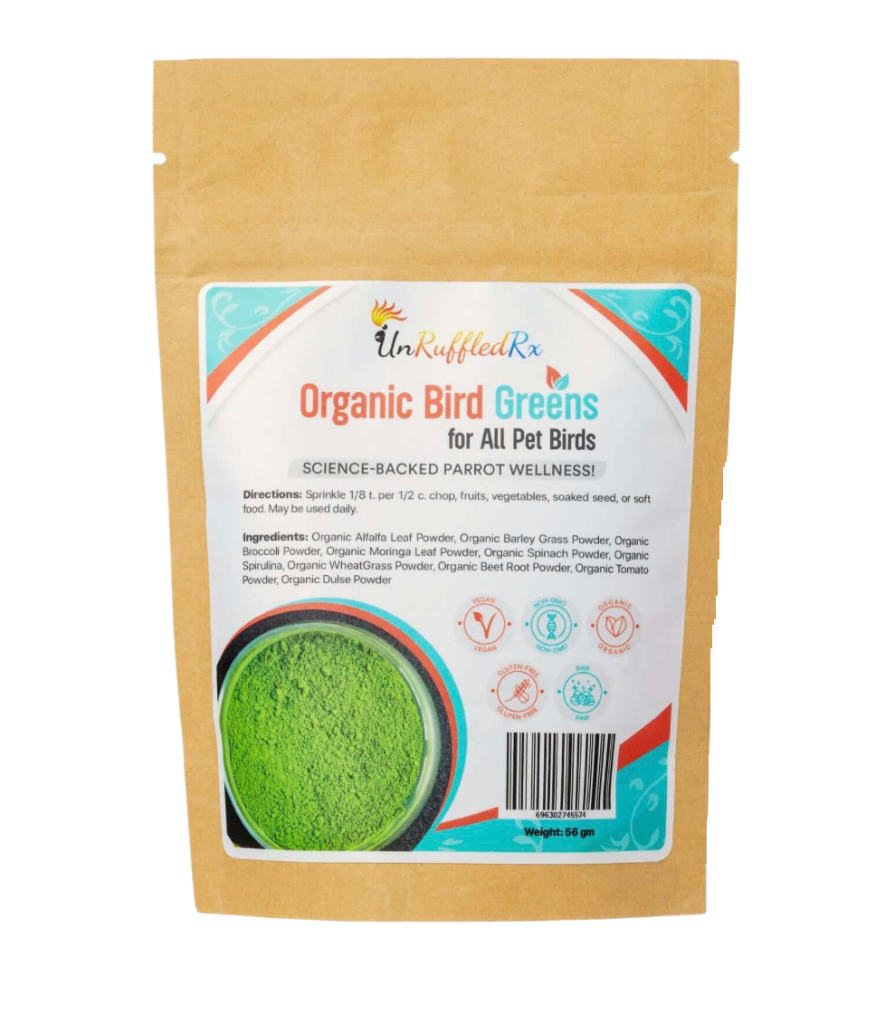 Bird Greens: The Ultimate Superfood Chop and Anti-Inflammatory Antioxidant - 2 oz / 56 gram by Unruffled Rx