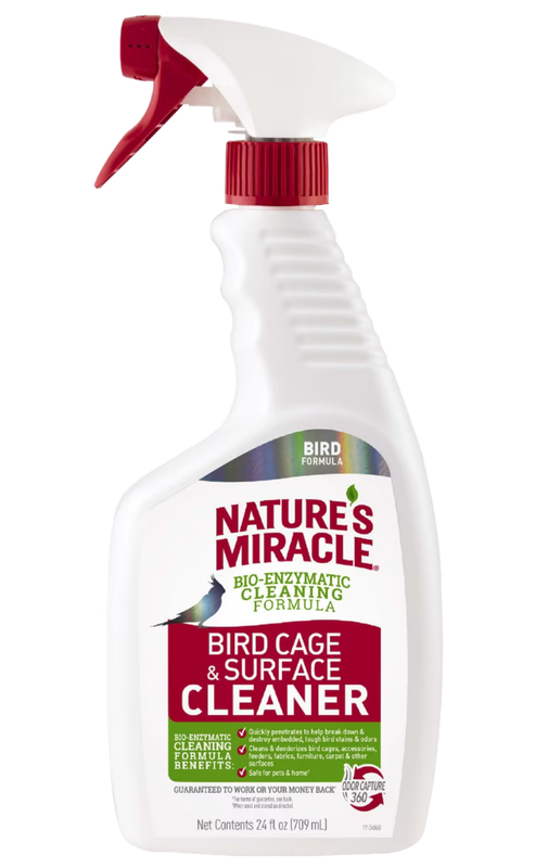 Nature's Miracle Bird Cage &amp; Surface Cleaner 24 oz