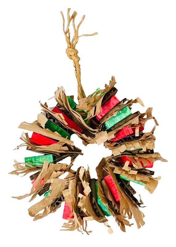 Little Bro Vixen Wreath by Feathered Addictions