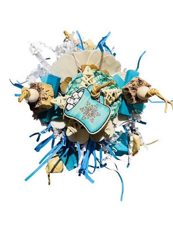 Snuggling up with a Cup of Hot Cocoa by Feathered Addictions