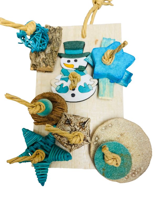 Brrrr &amp; Bits Balsa Snack Board by Feathered Addictions
