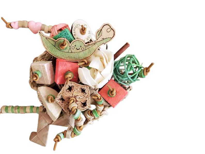 Peas in a Pod 4"x4" Premium Mat Shredder by Peter Piper Parrots Limited Edition