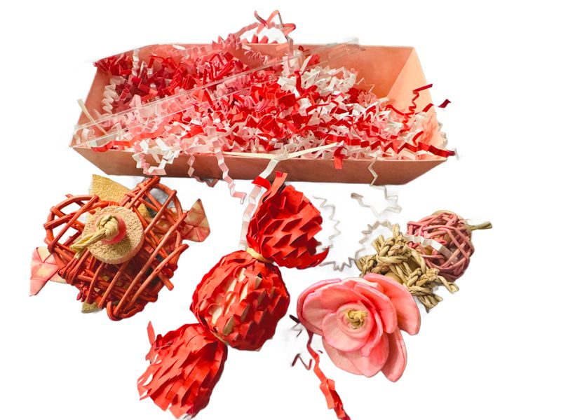 Footie Boutique set of 3 Foot Toys in a Box - by Feathered Addictions