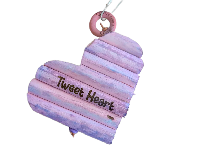 Tweet Heart Sola Softie by Peter Piper Parrots - Limited Edition