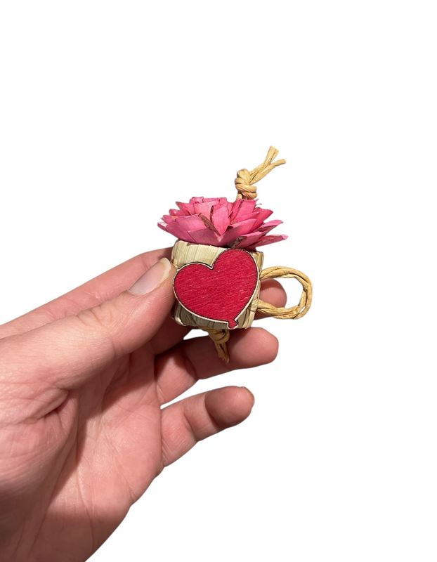 A Little Cup of Love Footie by Feathered Addictions