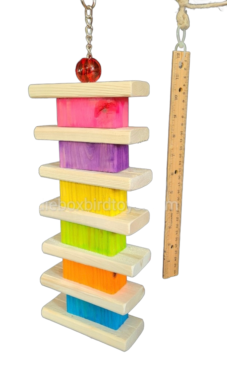 Pine Stixx for Large Birds and some Medium Birds by Birdie Box Bird Toys