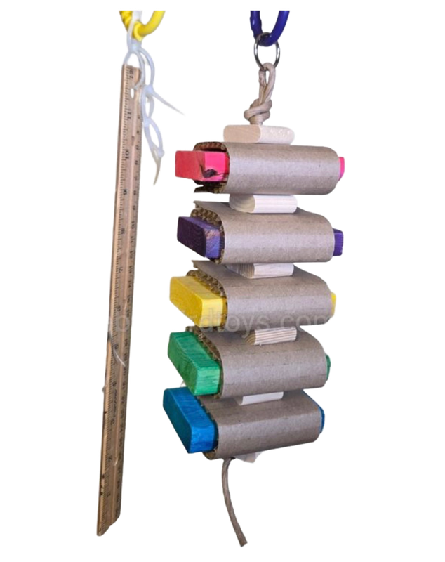 Mackenzie for Medium Birds by Birdie Box Bird Toys