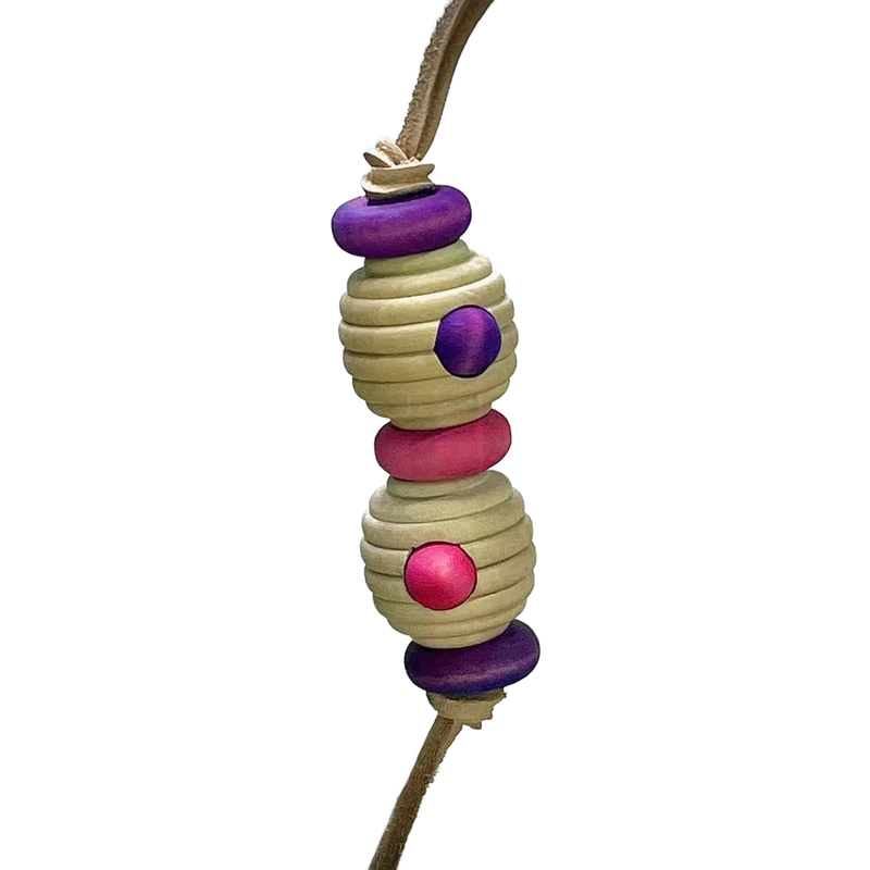 Jade Valentine Foot Toy for Large Birds - by Bite Me Birdie Bird Toys