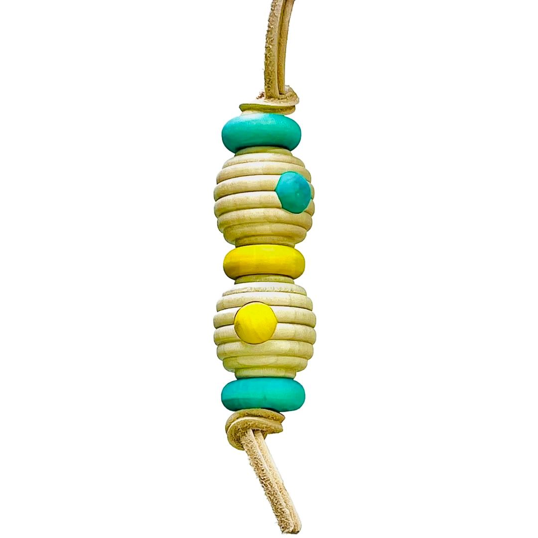 Jade Tropical Foot Toy for Large Birds - by Bite Me Birdie Bird Toys