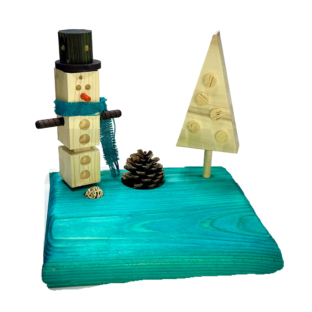 Snowman Medium Party Patio by Bite Me Birdie