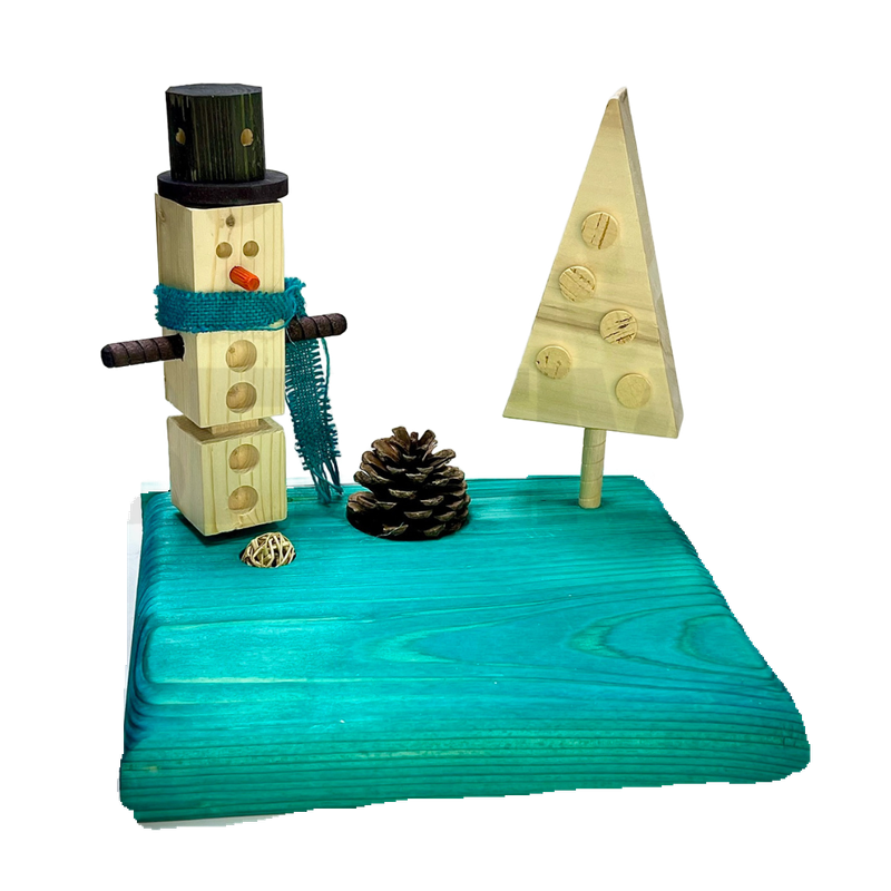 Snowman Medium Party Patio by Bite Me Birdie