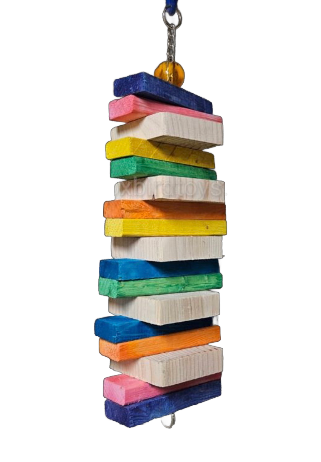 Hardtack Hanging Toy for Large Birds by Birdie Box Bird Toys