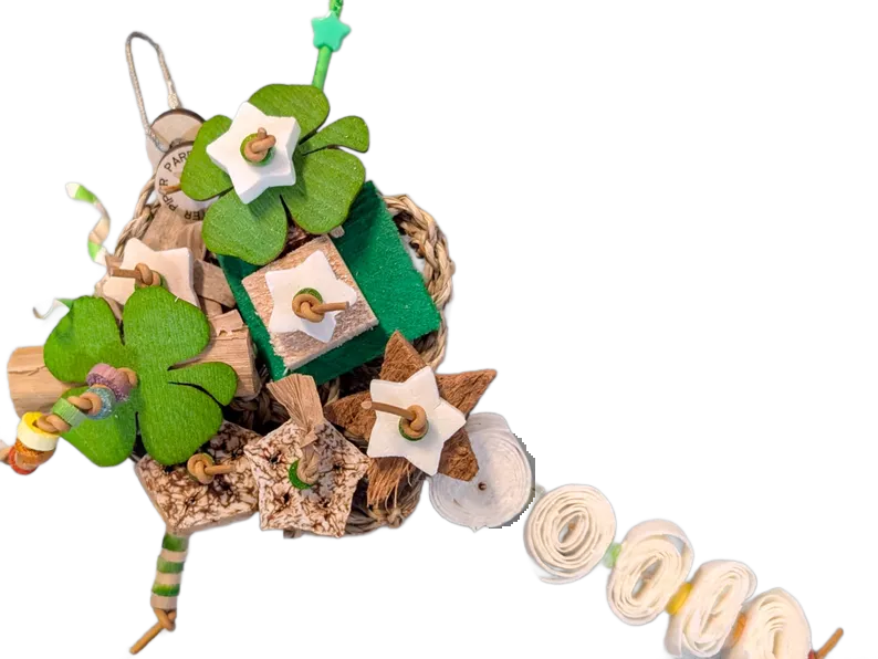 Lucky Day 4"x4" Premium Mat Shredder by Peter Piper Parrots Limited Edition