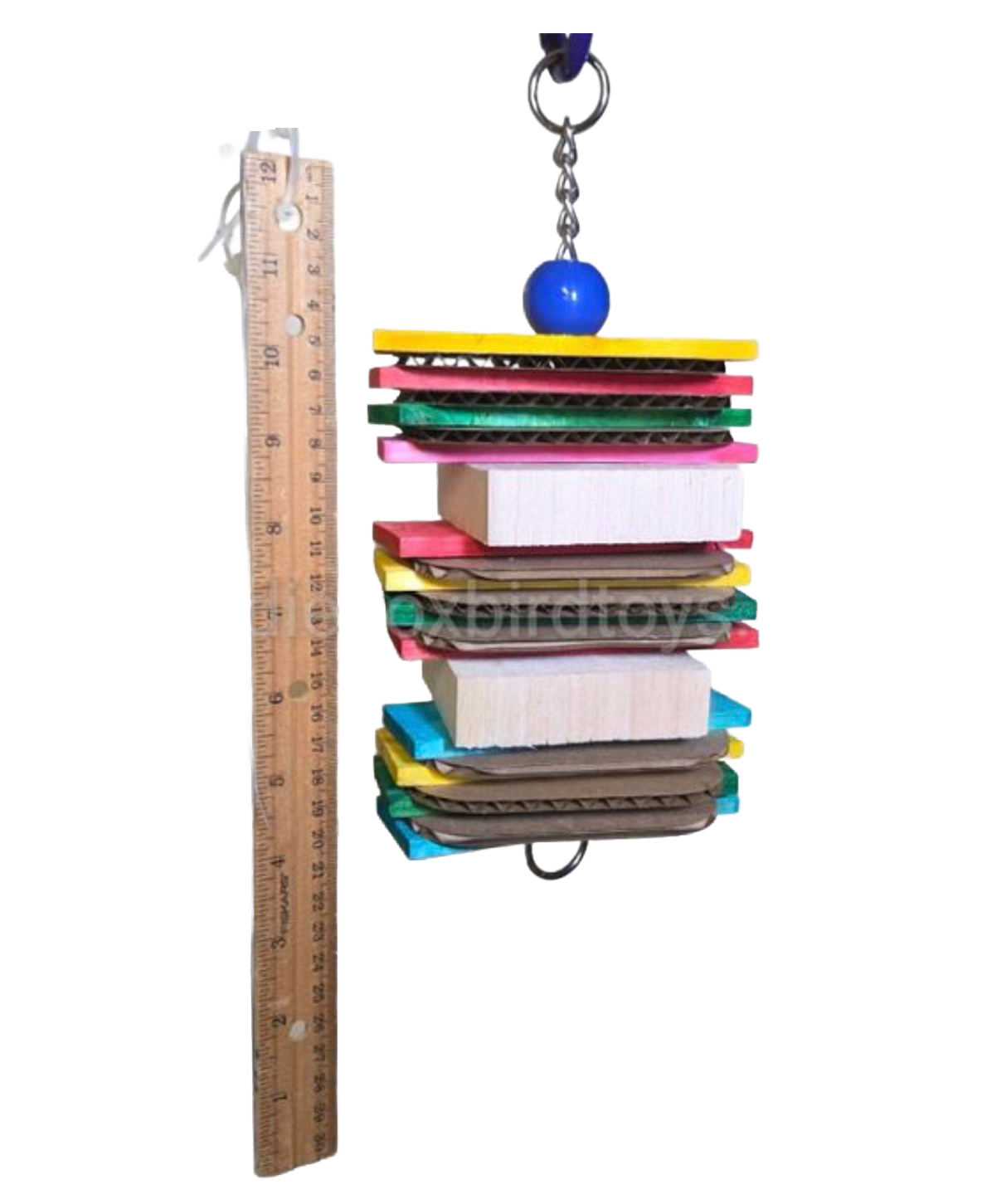 Balsa Paper Party for Medium Birds by Birdie Box Bird Toys