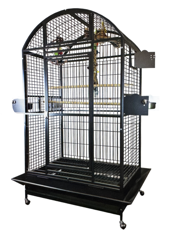 9004030 A&amp;E Dome Top Cage 40"x30"x75" available in HQ Black or HQ Platinum by A&amp;E Cage Company