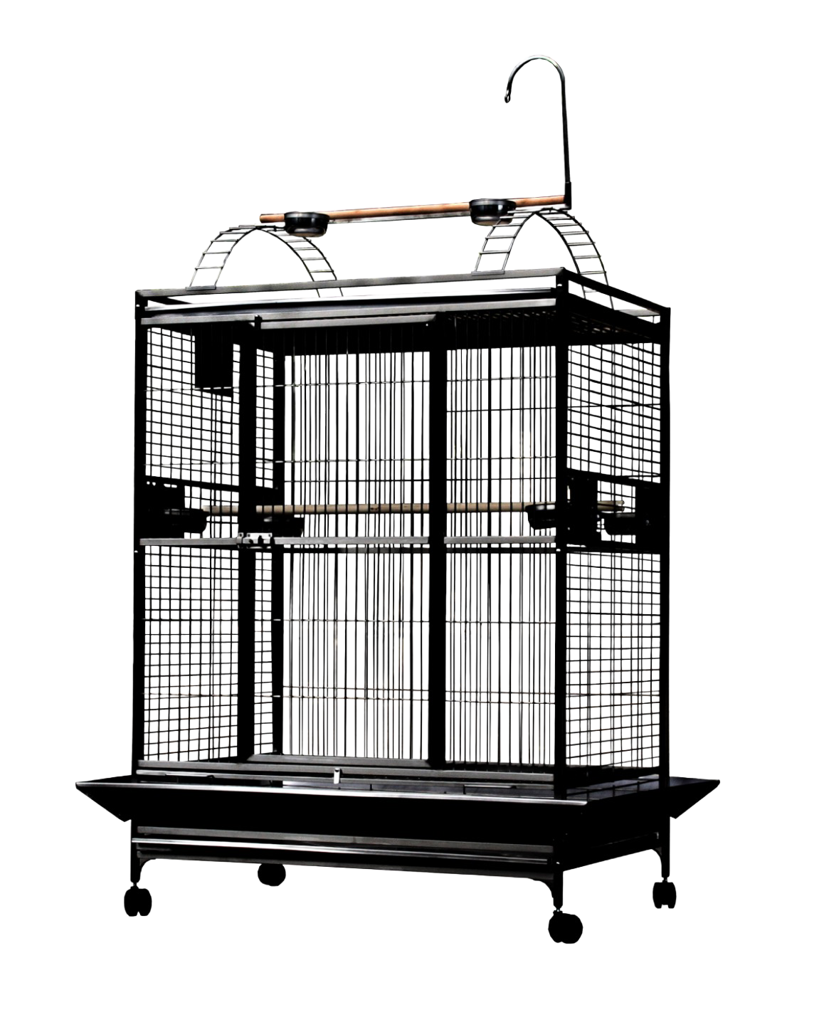 8004836 A&amp;E Play Top Cage 48"x36"x76" PlayTop Cage available in Black or Platinum by A&amp;E Cage Company