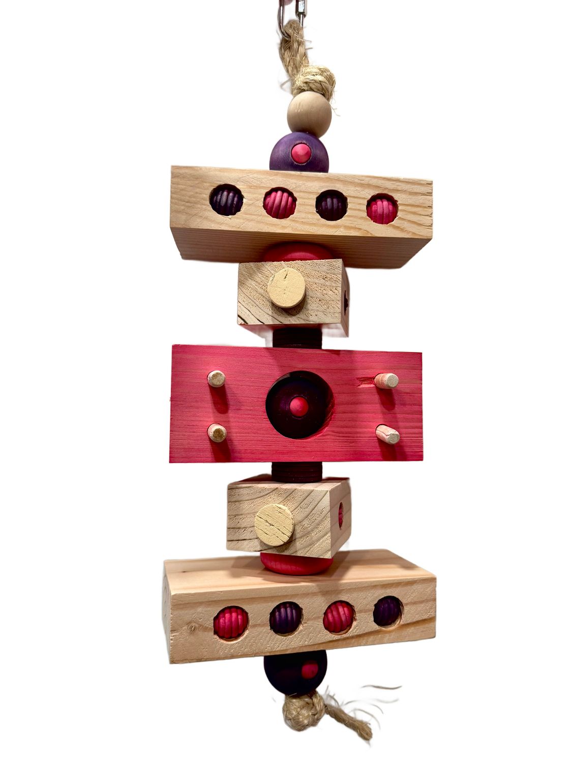 Reno Valentine for Large Birds - by Bite Me Birdie Bird Toys