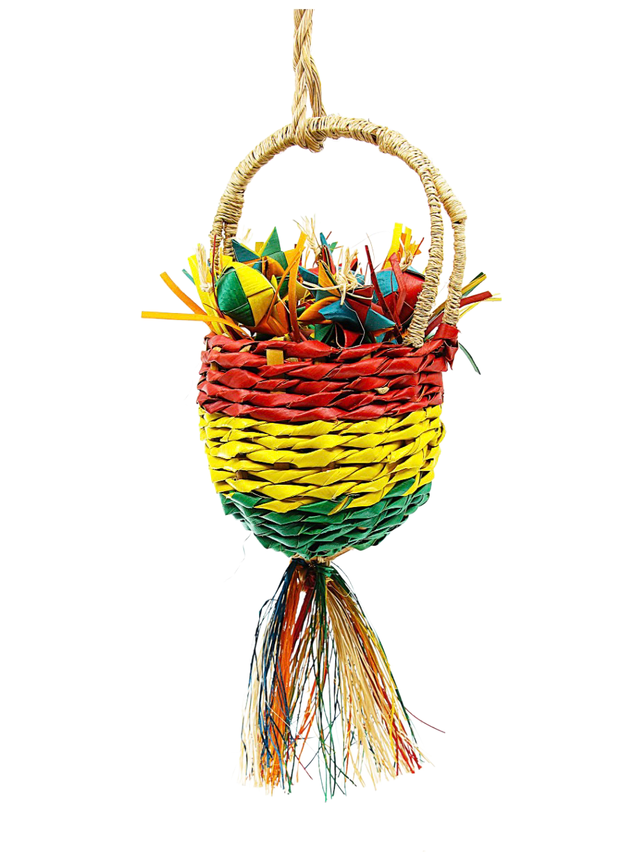 Goodie Basket Large for Large &amp; Medium Birds by Planet Pleasures