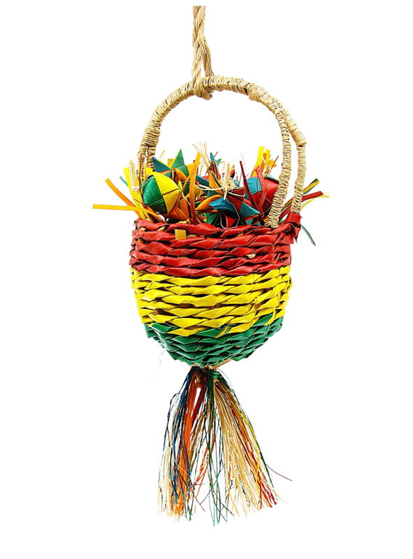 Goodie Basket Large for Large &amp; Medium Birds by Planet Pleasures