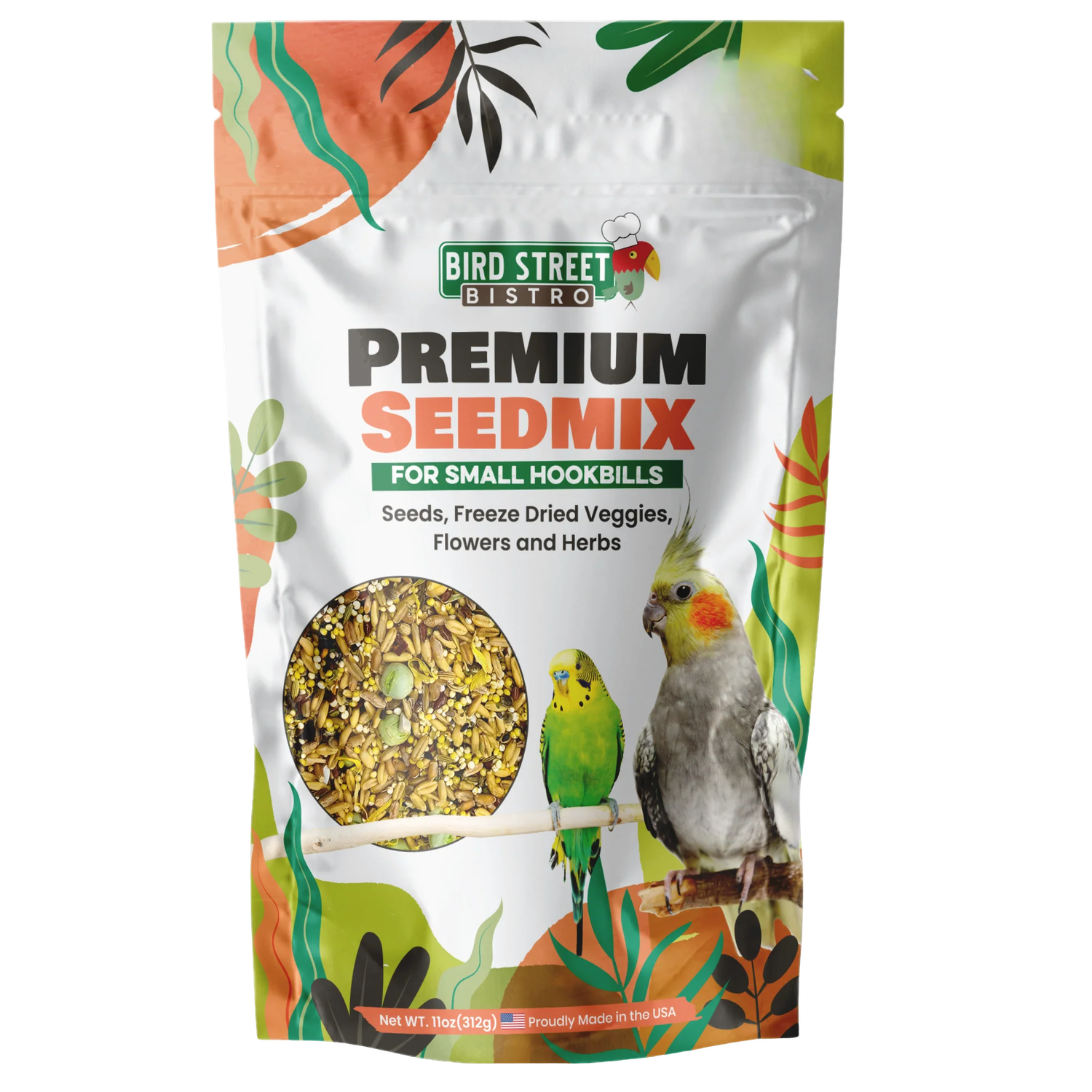 Premium Seed Mix 11 oz by Bird Street Bistro