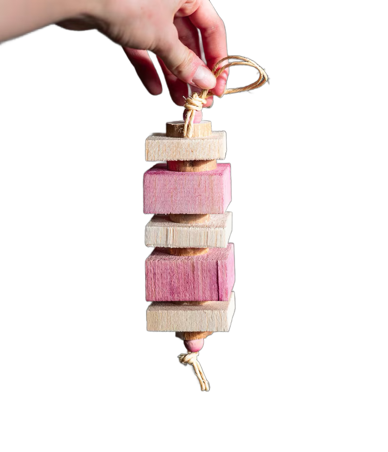 Rose by Little Dinos Natural Bird Toys