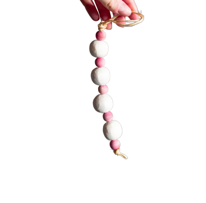 String of Pearls for Small Birds Little Dinos Natural Bird Toys