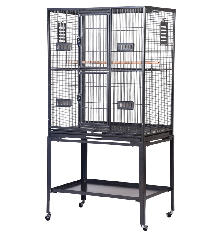 GB13221P HQ Black - 32" x 21" Flight Cage, Black by A&amp;E Cage Company