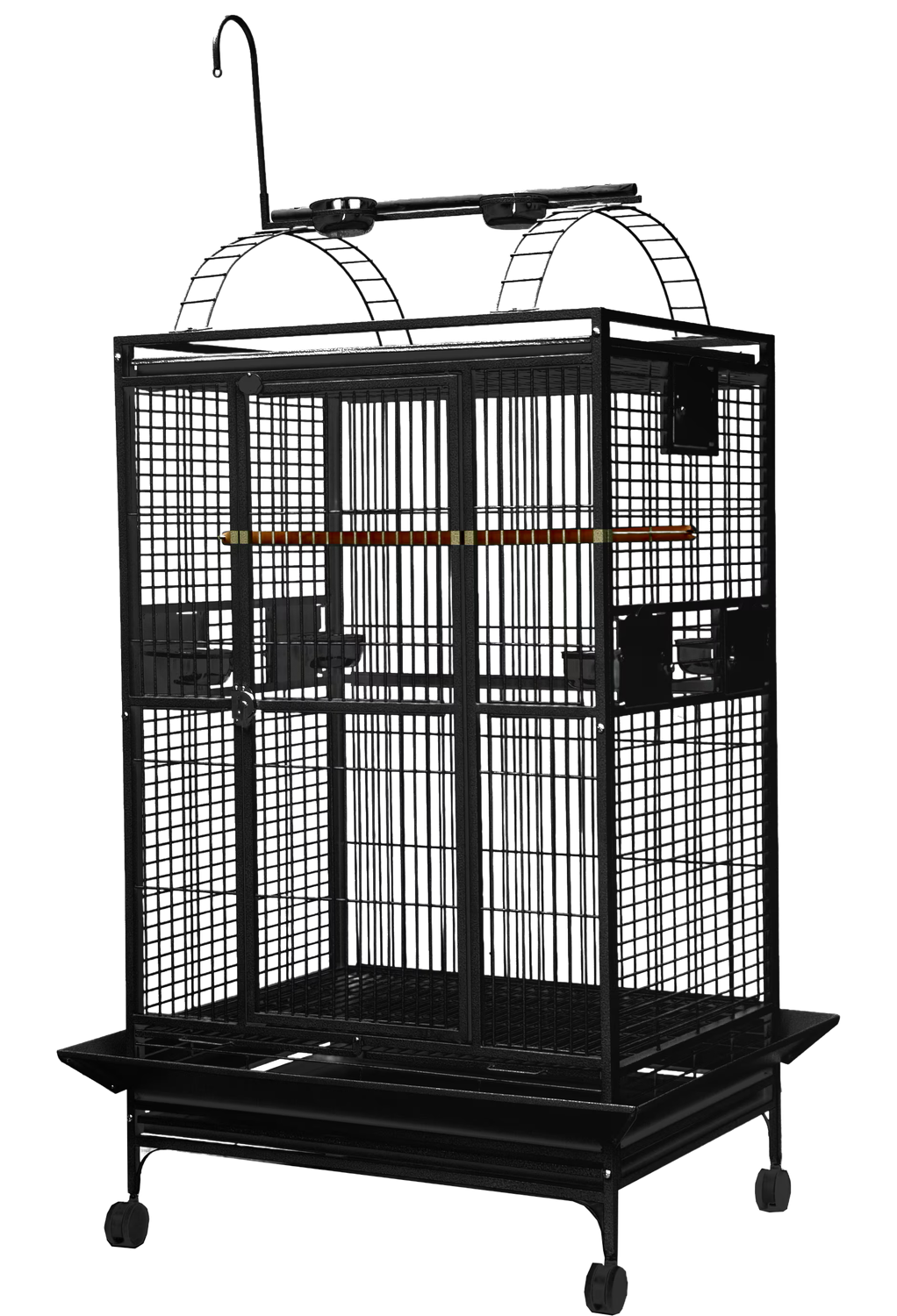 8003628 A&amp;E Play Top Cage 36"x 28" x66" available in Black, Platinum or White by A&amp;E Cage Company