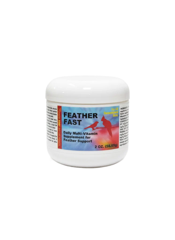 Feather Guard to reduce feather picking providing instant relief for skin irritation by Morning Bird Products